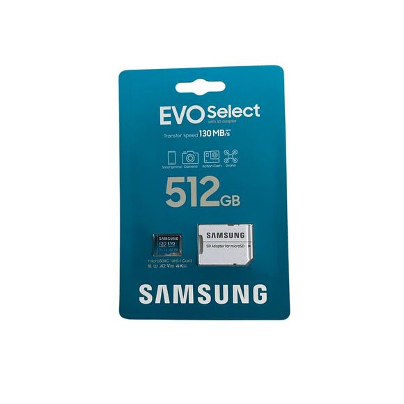 Samsung Micro Sd Card Samsung 512 Evo Select Samsung EVO Select